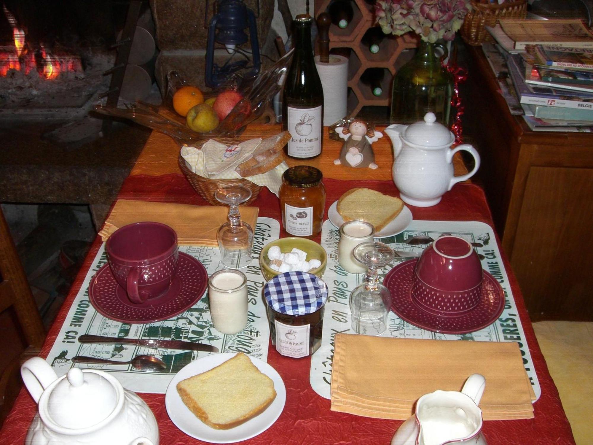 Chambres D'Hotes De La Ferme Auberge De Mesauboin Billé Εξωτερικό φωτογραφία